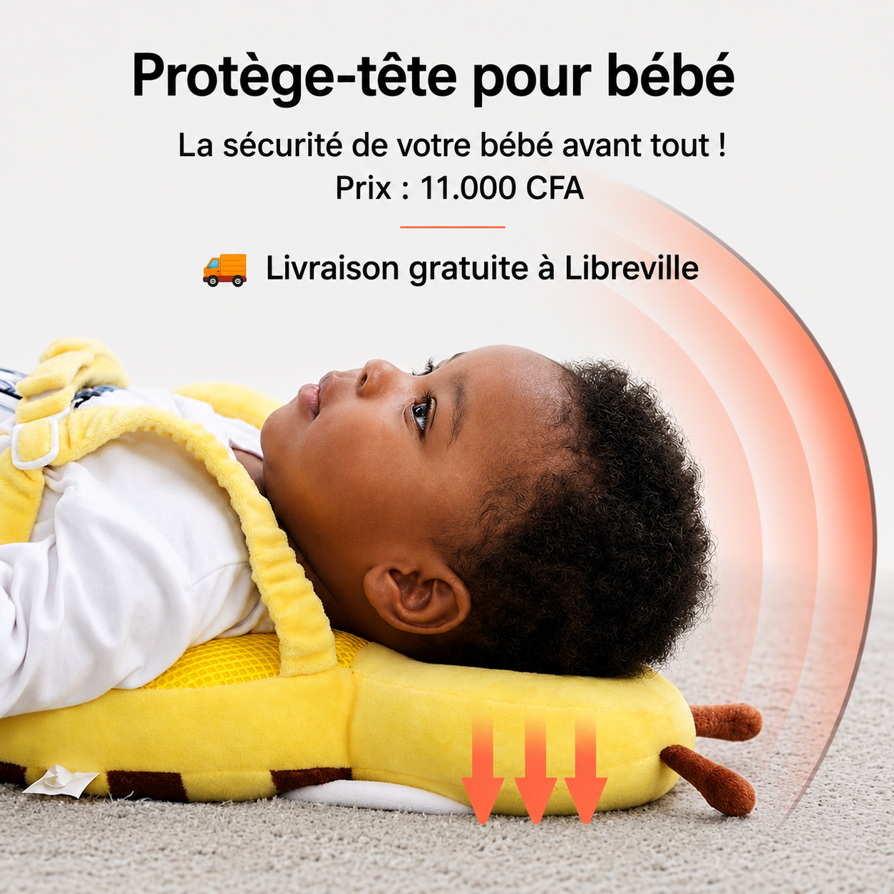 PROTÉGÉ TÊTE DE BÉBÉ