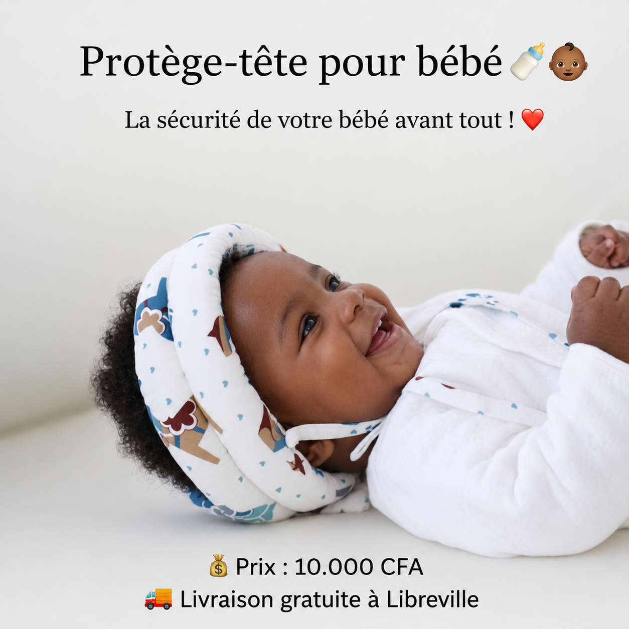PROTÉGÉ TÊTE DE BÉBÉ